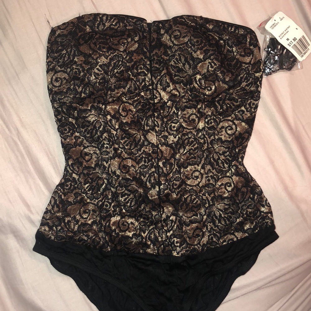 New with tags! Forever 21 lace bodysuit!